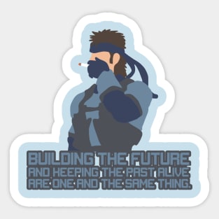 Building The Future Sticker